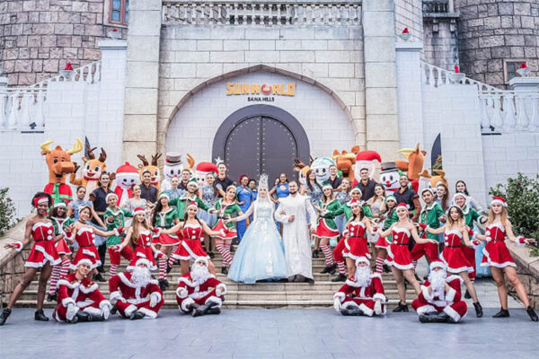 lễ hội mùa đông ở sunworld bà nà hill