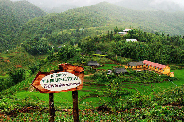 sapa - bản cát cát