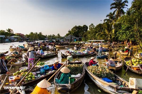 chợ nổi cái răng
