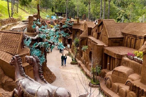 ngôi làng đất sét đà lạt