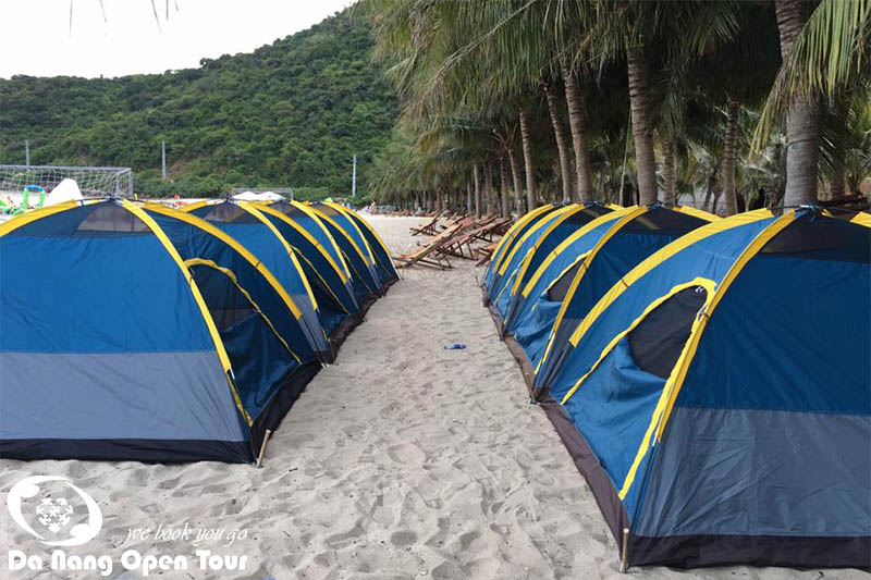 lều cắm trại tại cù lao chàm 