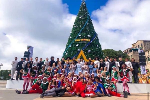 các hoạt động giáng sinh trong tour bà nà