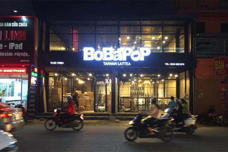 quán trà sữa ở huế