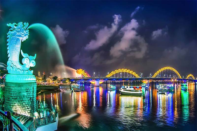 lịch phun lửa cầu rồng đà nẵng