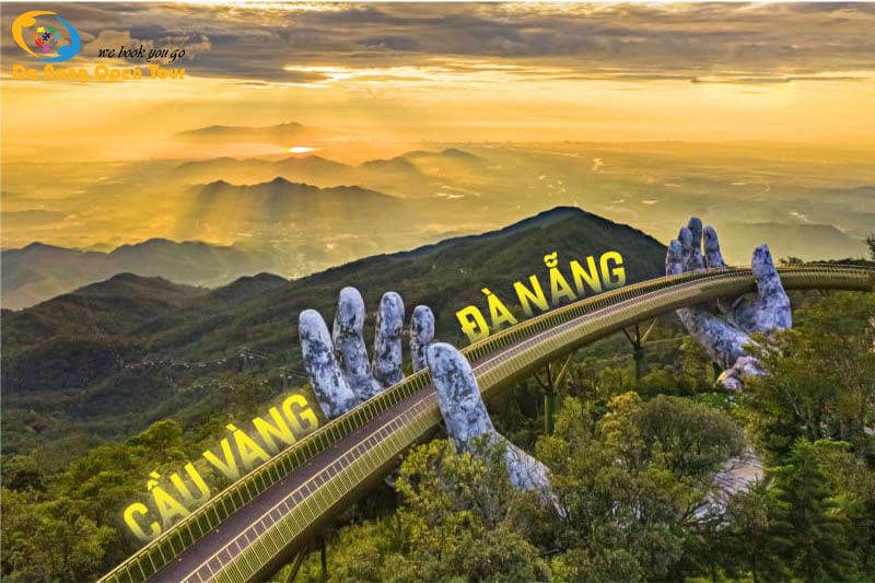 Cầu Vàng – Biểu tượng độc đáo của Đà Nẵng