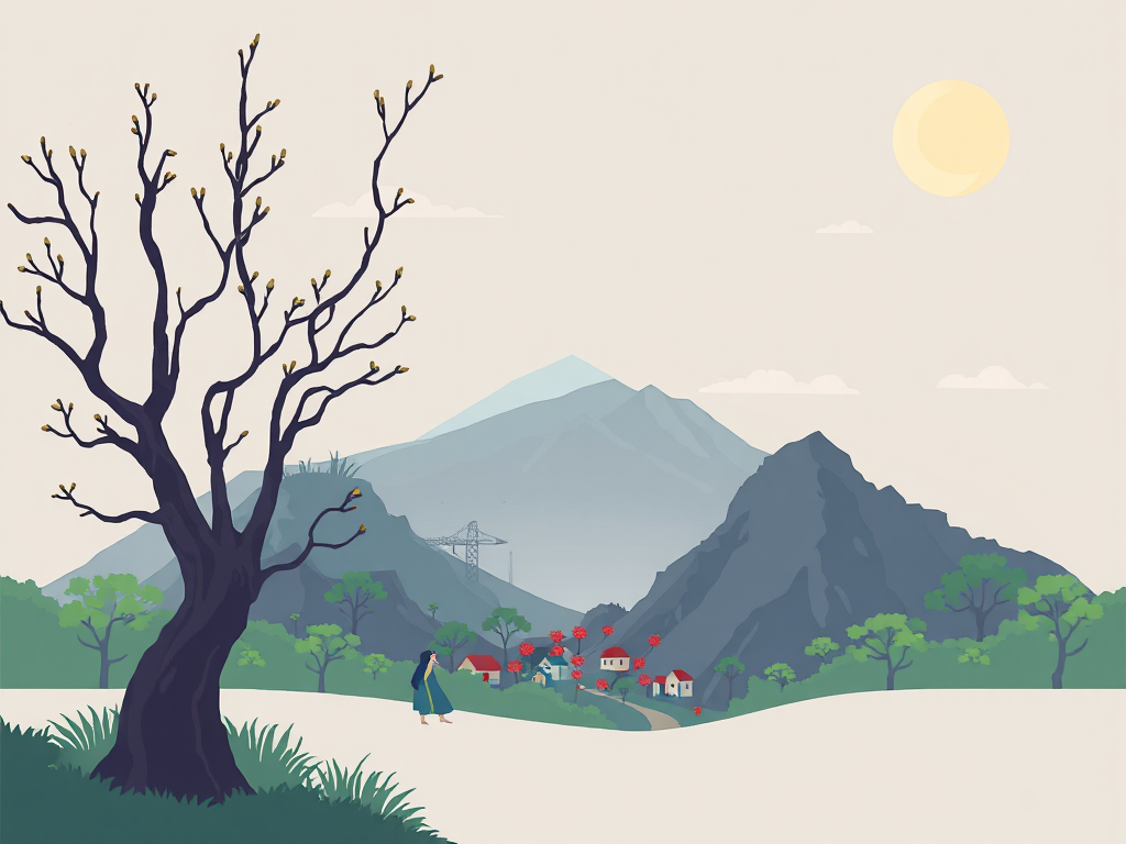 Hình minh họa: Cầu Vàng – Biểu tượng du lịch của Bà Nà Hill