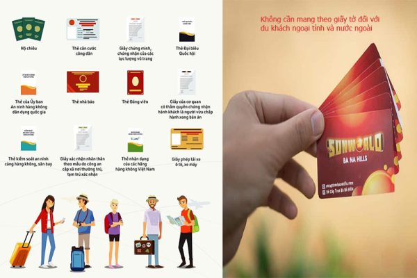 mua vé bà nà hill có cần mang giấy tờ tùy thân không