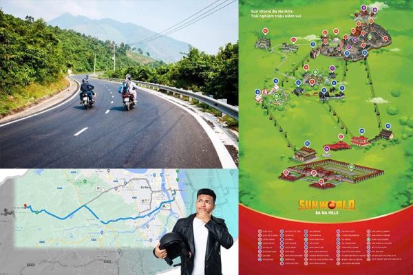 phượt bà nà bằng xe máy