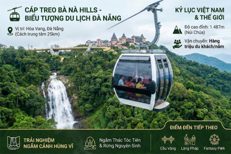 vé bà nà hill đã bao gồm vat